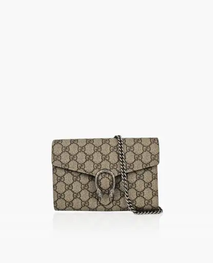 Gucci Dionysus WOC GG Supreme Canvas