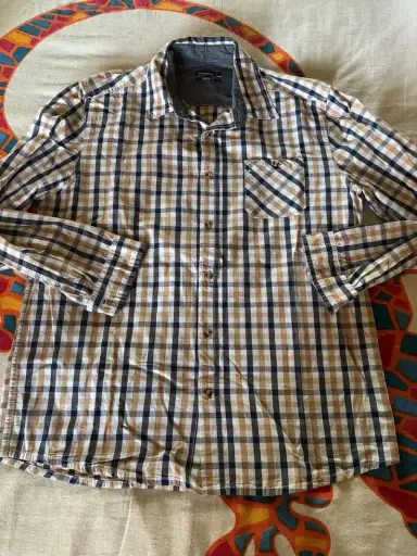 Camisa Fornarina de Cuadros Talla L