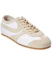Dries Van Noten Leather & Suede Sneaker Women's White 37