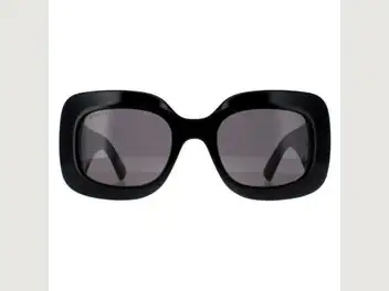 Gucci Sunglasses GG1695S 001 Black with Silver Grey