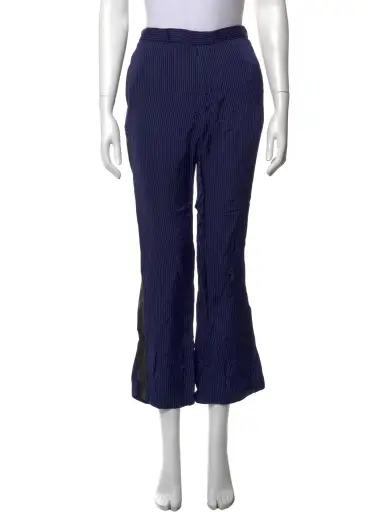 Striped Straight Leg Pants