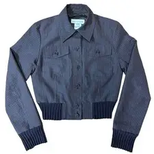 DRIES VAN NOTEN Pinstripe Jacket Blazer Vintage 90s Excellent Archive