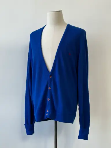 Christian Dior Monsieur 1990s Knit Logo Cardigan - L