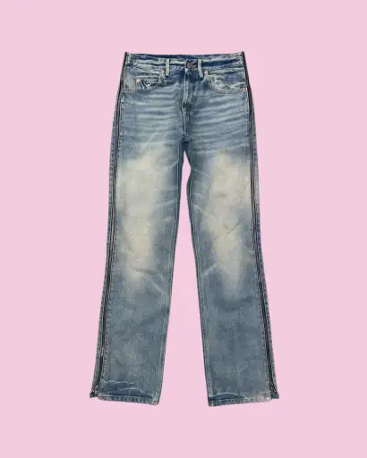 martine rose side zip jeans