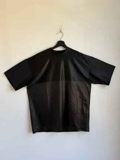 Issey Miyake 94ss Mesh Panel Football Jersey