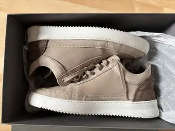 Filling Pieces Low Top Ripple Taupe/Grijs maat 43