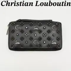 クリスチャン ルブタン パネトーネXL マルチスタッズ 長財布 81006
