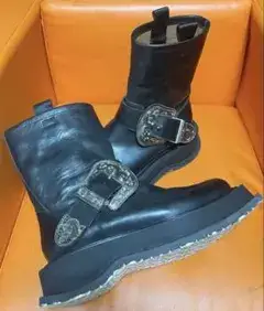 BODYSONG GIGA WESTERN BUCKLE エンジニアブーツ　42