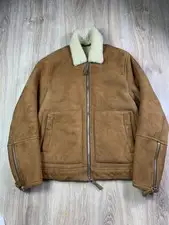 Norse Projects Elliot Shearling leather  Jacket size M