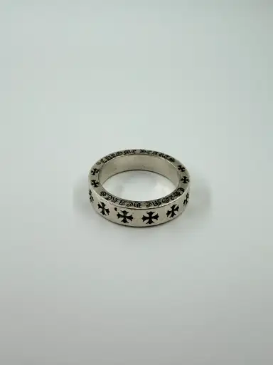 CHROME HEARTS CH FOREVER SPACER SILVER RING (11.5)