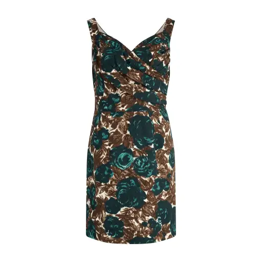2011 Dolce & Gabbana Floral Cotton Dress and Jacket Ensemble