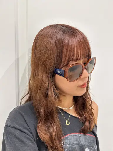 Christian Dior / vintage lady in dior sunglasses.