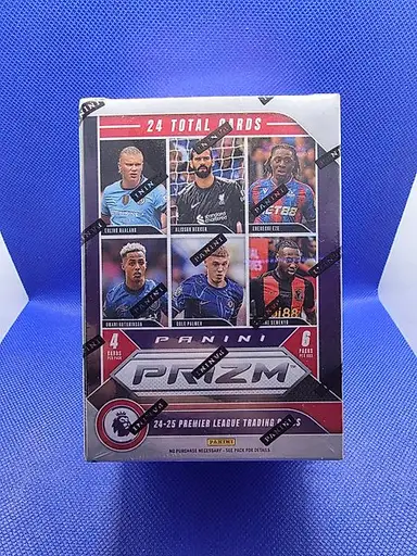 2024/25 Panini Prizm Premier League Hobby Blaster - 1 Sealed box - Excellent (EX)