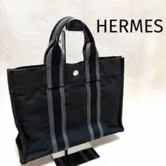【希少✨】 HERMES エルメス フールトゥ トートPM ブラック 黒