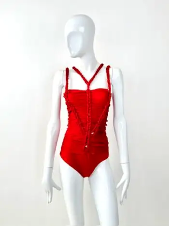 Jean Paul Gaultier 2011 Braided One-Piece Swimsuit