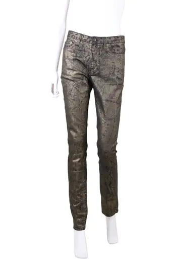 S/S 2017 Waxed Black Gold Denim