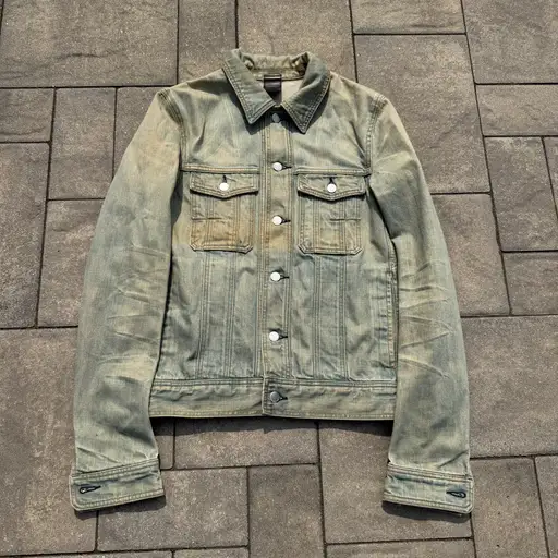 SS04 Dior Homme Bleu Clair Denim Jacket