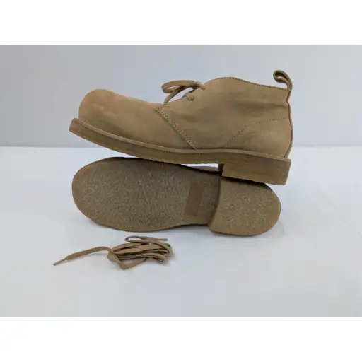 o1rshd1 Deep Nubuck Helium Ankle Boot in Camel