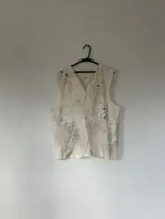 yoko sakamoto ユーズド加工　ベスト