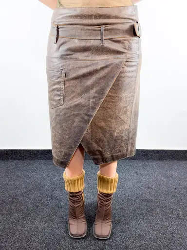 2000’s Leather Skirt (40)