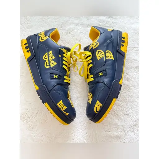 Louis Vuitton LV men trainer shoes 10UK or 11US Authentic