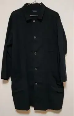 プランテーション　黒　ジャケット　秋物　オーバーサイズ