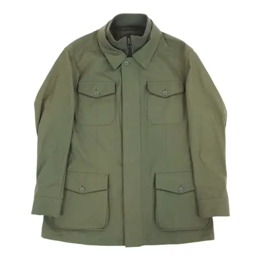 Loro Piana Green Rain & Wind Protection Jacket Size XL