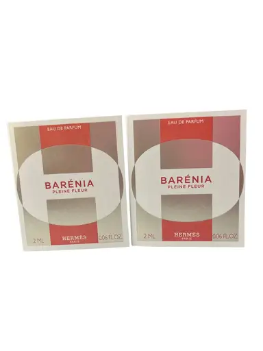 HERMÈS BARÉNIA PLEINE FLEUR EAU DE PARFUM 2 SAMPLE SPRAYS