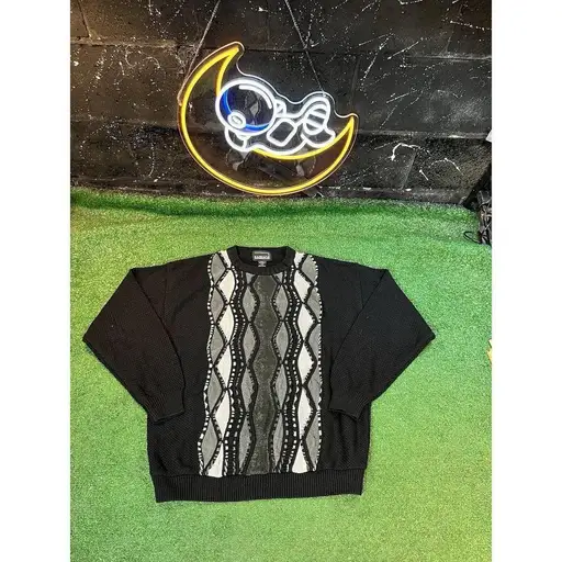 Vintage Barrage Sweater Black Gray Crew Neck Pullover Coogie Style Mens SZ XL

Vintage Barrage Sweater Black Gray Crew Neck Pullover Coogie Style Mens SZ XL

Good condition

See photos for measurements

#Y2K #Streetwear