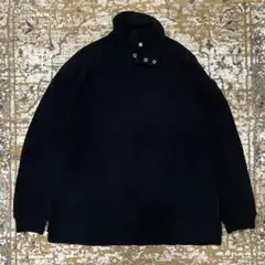 90s EMPORIO ARMANI　Convertible Neck Knit