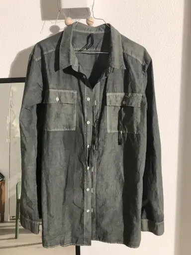 Silent by Damir Doma dark washed 2 pockets shirts