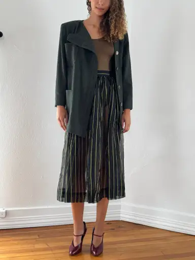 Vintage Valentino Spruce Wool Jacket
