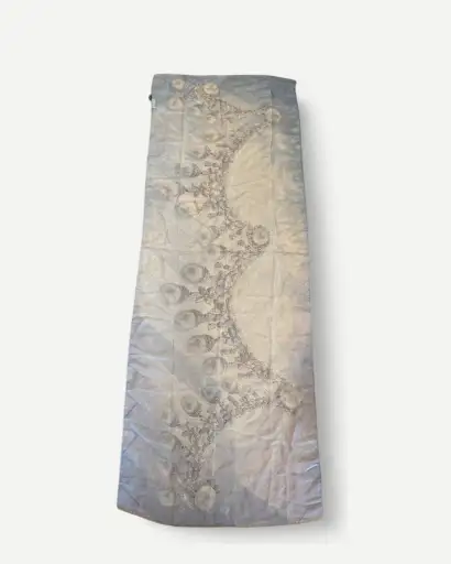 Roberto Cavalli SS01 Pearl Print Silk Scarf