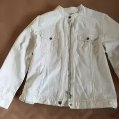 LANVIN SPORT デニムジャケット ホワイト 38