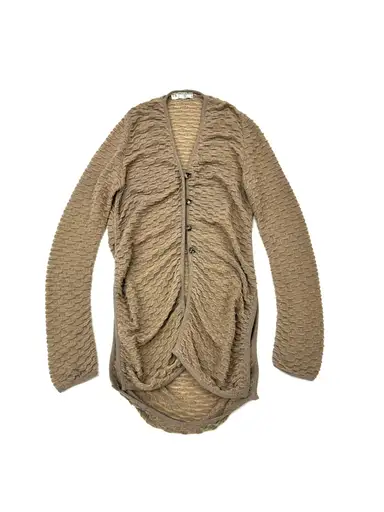 VALENTINO GARAVANI & Ms.DEANNA Distorted Knittnig Monster Cardigan