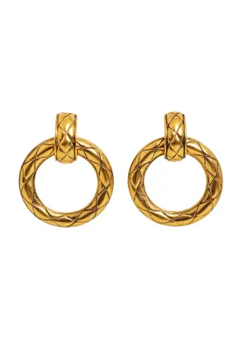 Quilted Door Knocker Hoops