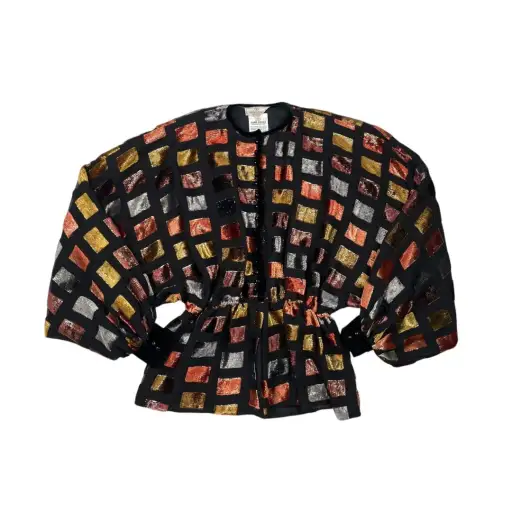 VALENTINO Blusa Negro Talle 6