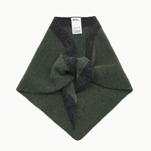 마가렛호웰 MHL. Tipped Scout 울 스카프