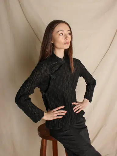 Comme des Garçons Eyelet Top