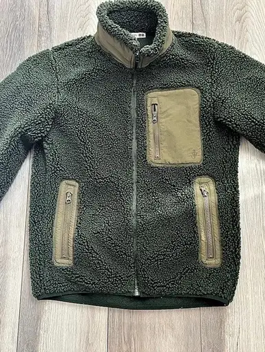 JW Anderson UNIQLO x JW ANDERSON fleece jacket Forest Green Fleece Jacket Size X