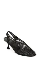 プロエンザショラー レディース シューズ スニーカー Tシャツ Proenza Schouler Tee Perforated Slingback Pump BLACK ブラック