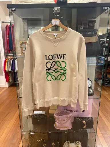 Loewe Anagram Crewneck - Creta Beige