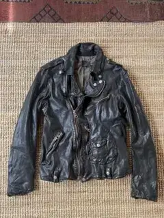ISAMU KATAYAMA BACKLASH ダブルライダース ブラック L