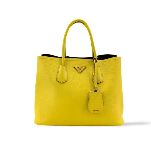 Prada Cuir Double Saffiano Leather