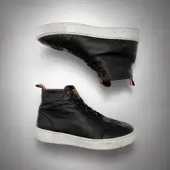 00s Bally high top leather sneakers Y2K