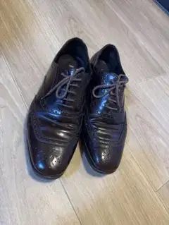 PRADA プラダ ドレスシューズ ダークブラウン　size 5 1/2