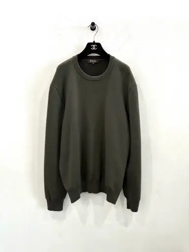 Loro Piana Gift of Kings Knit Sweater Green Sz54