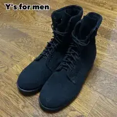 USA製 Y's for men ワイズフォーメン スウェードブーツ