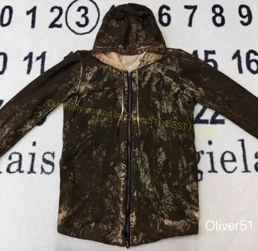 11 by BBS Oil-Painted Waxed Camo Jacket KKKK9/2610