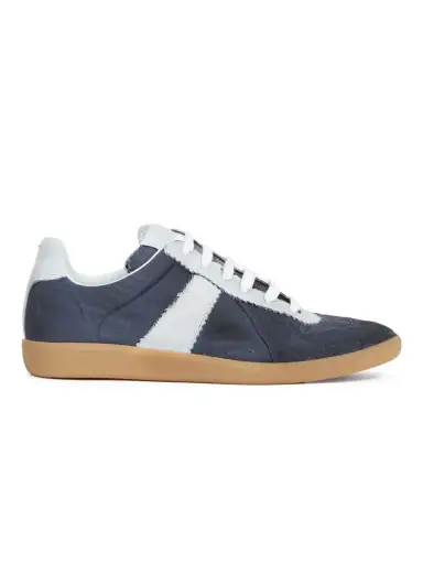 REPLICA GAT Low-Top Sneakers Blue / Grey / Gum